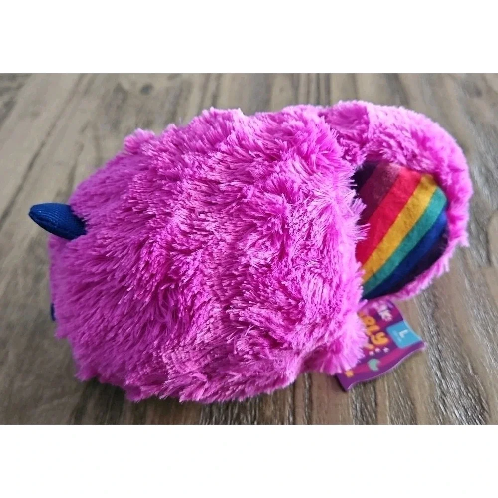 Bark Box Bearly Sleepy Slipper Bear Foot House Shoe Plush Size L Dog Toy NWT